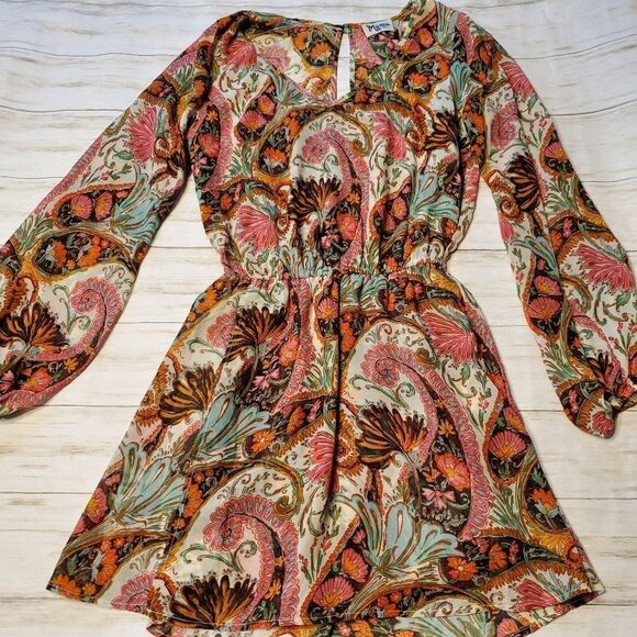 Show me your mumu rainey palace paisley mini dress - Picture 2 of 5
